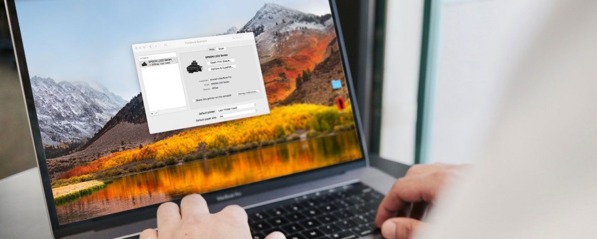 how to add a printer on a mac laptop