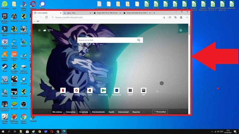 Cómo establecer un GIF animado como fondo de pantalla en Windows 10 y 11 |  Servicio tecnico Hp Argentina